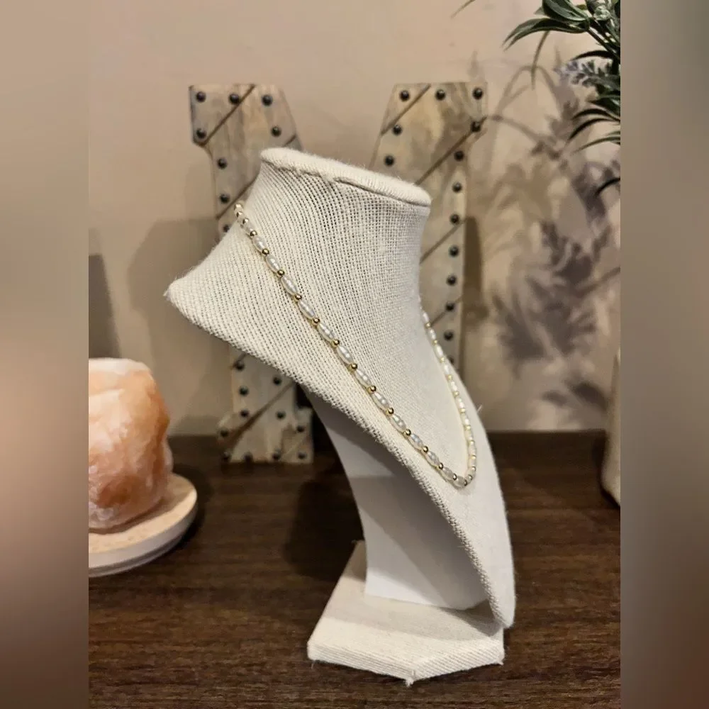 Fresh Water Pearls Necklace One Size EUC - Picture 3 of 5